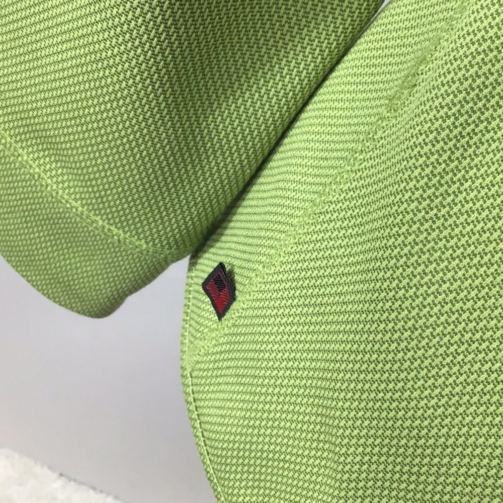 Woolrich women’s green athletic zip neck top S - Picture 7 of 10